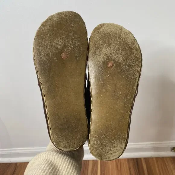 EARTHING HARMONY Grounding Barefoot Slip On Shoes Brentwood Brown Size 39 - Picture 9 of 10